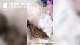 Dirty diaper masturbation