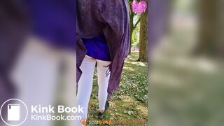 Public crowded train shit