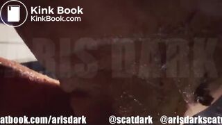 Shitting at the table @scatdark