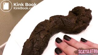 Extreme Close-Up Poo Birth