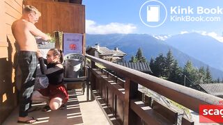 Public Flashing Gardener Gets BDSM Surprise