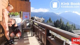 Public Flashing Gardener Gets BDSM Surprise