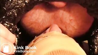 Verbal humiliation and shitting on faggot's face