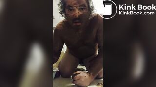 Shit smearing all over me