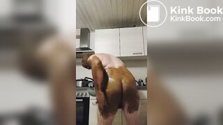 Shit smearing all over me