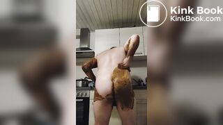 Shit smearing all over me