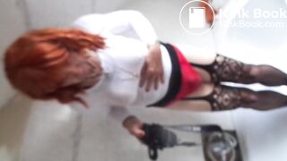 Fat ugly dumpcum Andrea public for expose - sadoma