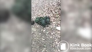 Girl Barefoot in Horse Shit