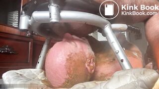 smearing and eating shit