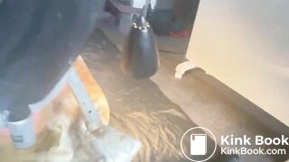 smearing and eating shit