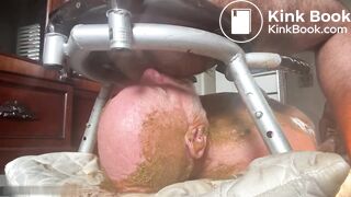 smearing and eating shit