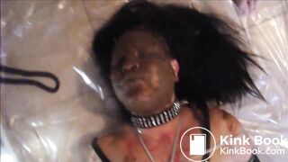 Hardcore slapin on shitwhore