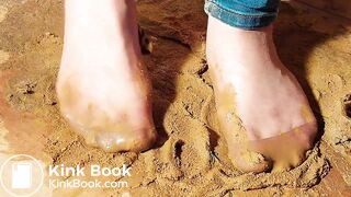 ready to go out gunky box Pantyhose bitch