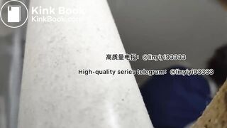 Beautiful girl poops in the toilet 17