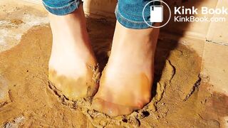 Asian Spice Pantyhose Shitty Gunky Box new