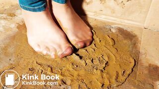 Asian Spice Pantyhose Shitty Gunky Box new