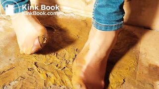 Asian Spice Pantyhose Shitty Gunky Box new