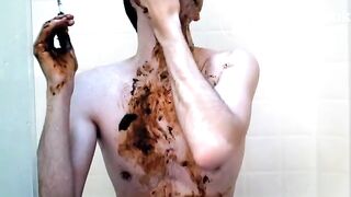 shit play in the shower