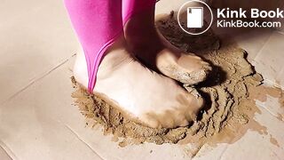 Stupid Asian Gunky Box Nylons Stuck slowMotion