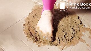 Stupid Asian Gunky Box Nylons Stuck slowMotion