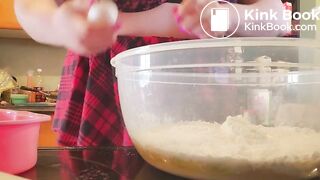 Baking a Poo Cake with Hazel