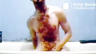 scat smearing, eating and stroking