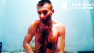 scat smearing, eating and stroking