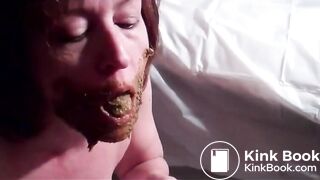 Mature Bowl Shitting and Eating