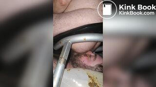 Fucking toilet pig