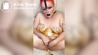 Grosse truie dans ca merde