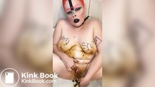 Grosse truie dans ca merde