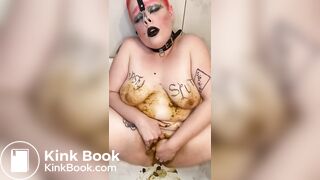 Grosse truie dans ca merde