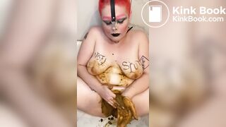 Grosse truie dans ca merde