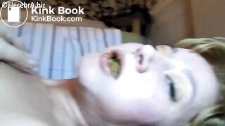 girl Human toilet scat in vomit