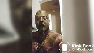 Shit smearing all over me