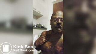 Shit smearing all over me