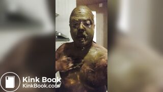 Shit smearing all over me