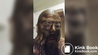 Shit smearing all over me