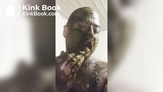 Shit smearing all over