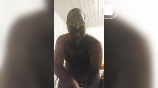 Shit smearing all over