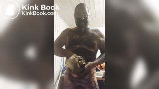 Shit smearing all over