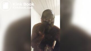 Shit smearing all over