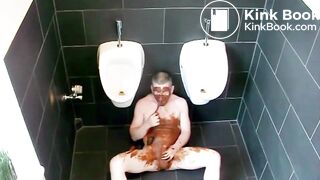 scat in the men's room