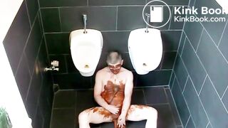 scat in the men's room