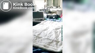 scat playing & eating to straight porn in the zone