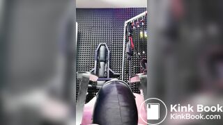 WARNING! Cleaning dirty ass with poppers under ri