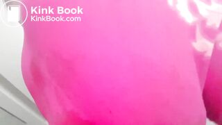 Pink panties becomes messy