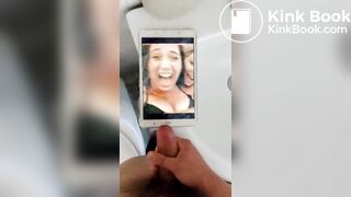 Shit and Cum for busty pig teen