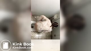 Beautiful women pooping in the toilet 74