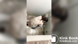 Beautiful women pooping in the toilet 74